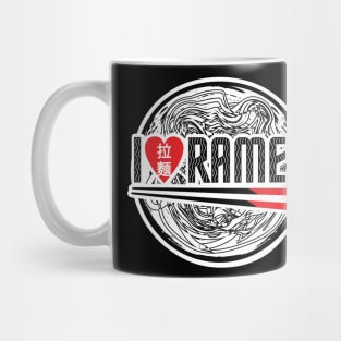 I Love Ramen Noodles Mug